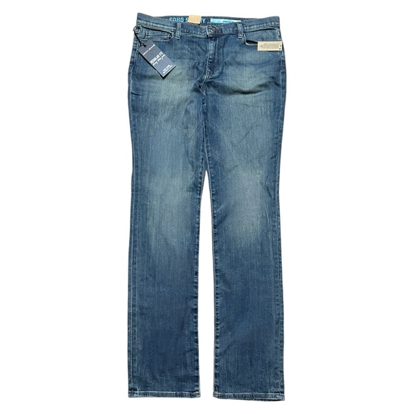 Women’s Y2K Brand New DKNY SoHo Skinny Blue Denim Jeans Size 10